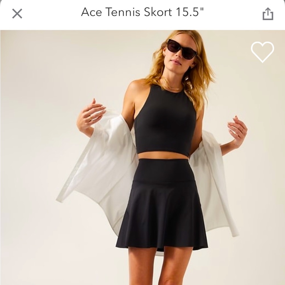 Athleta Ace Tennis Skort. NWT